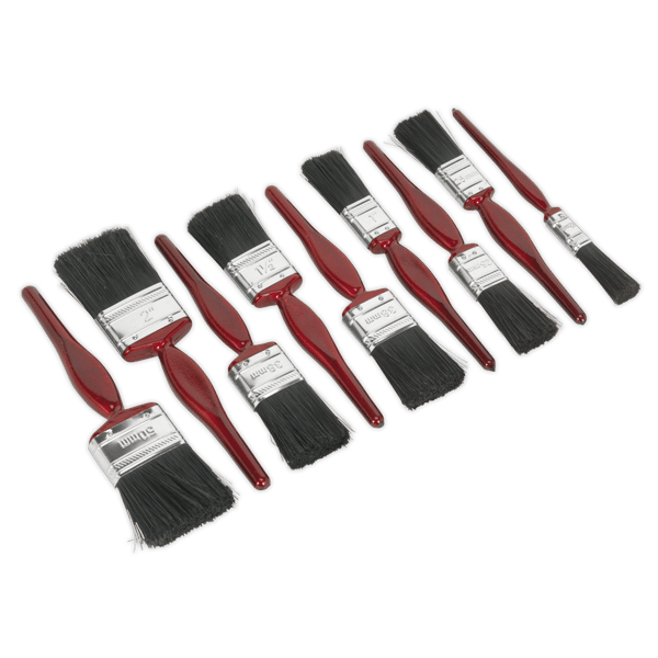 Pure Bristle Paint Brush Set 9pc