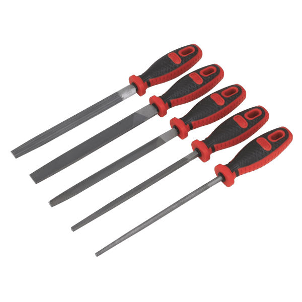 Smooth Cut Engineer's File Set 200mm 5pc