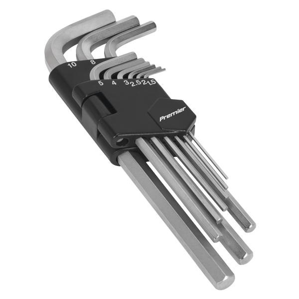 Long Hex Key Set 9pc Long