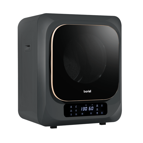 Tabletop Tumble Dryer with Digital Controls 2.5kg Capacity - Black
