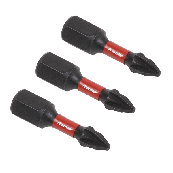 Pozi Impact Power Tool Bits #1 x 25mm 3pc