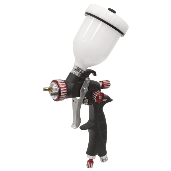 Professional HVLP Gravity Feed Touch-Up Spray Gun 1mm Set-Up