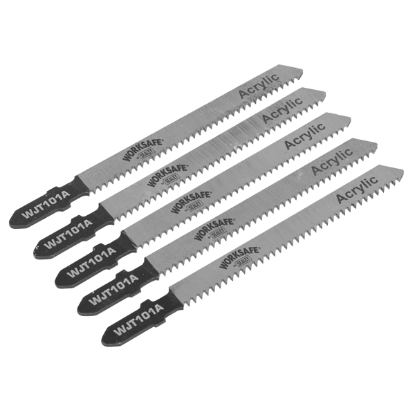 Jigsaw Blade for Metal 75mm 12tpi - Pack of 5