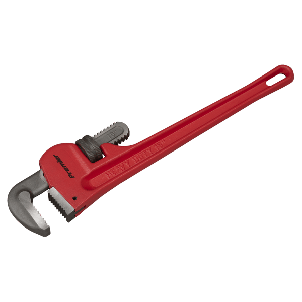 Cast Steel Pipe Wrench European Pattern 450mm