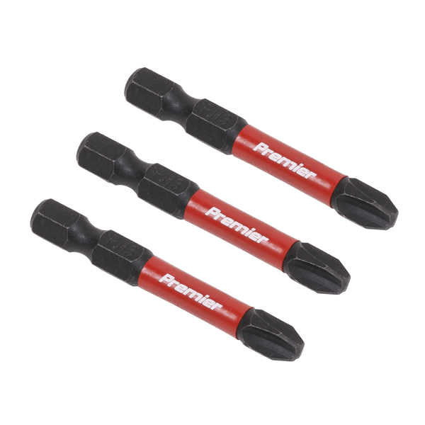Phillips Impact Power Tool Bits #3 x 50mm 3pc