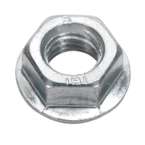 Zinc Plated Serrated Flange Nut M12 - Pack of 50