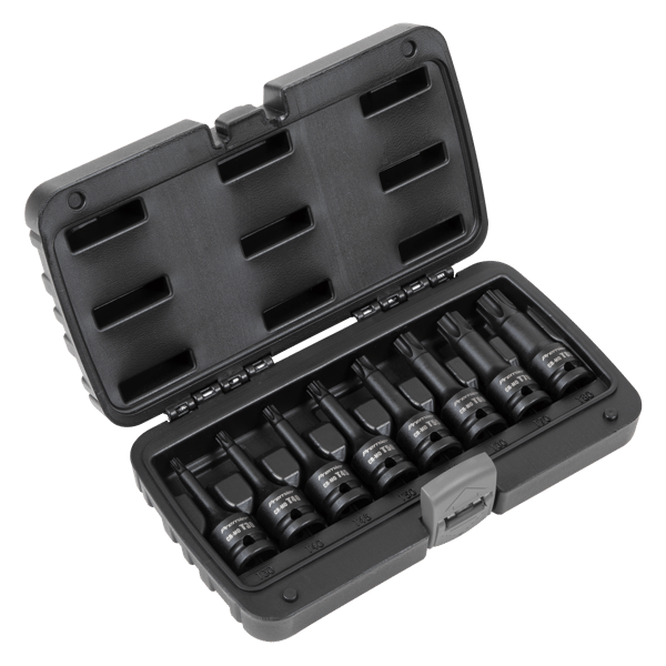 TRX-Star* Impact Socket Bit Set 1/2"Sq Drive 8pc