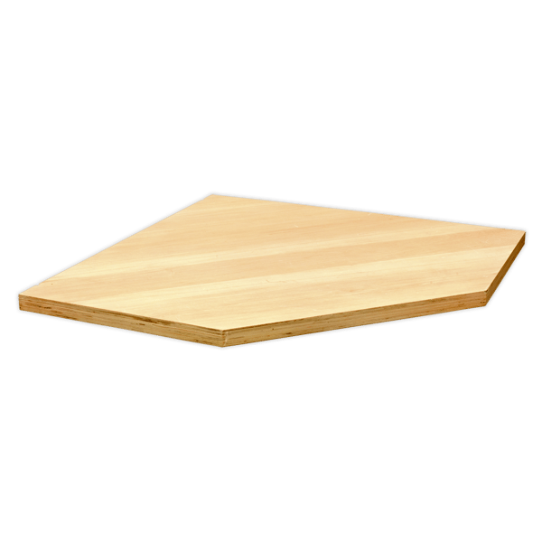 Superline PRO(R) Pressed Wood Worktop for Modular Corner Cabinet 865mm
