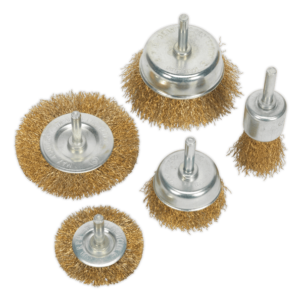 Crimped Wire Brush Set 5pc