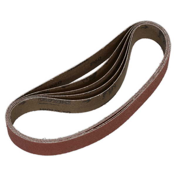 30 x 540mm Sanding Belt 60Grit - Pack of 5