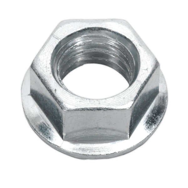 Zinc Plated Serrated Flange Nut M10 - Pack of 100