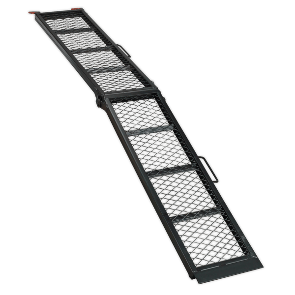 Steel Mesh Folding Loading Ramp 360kg Capacity