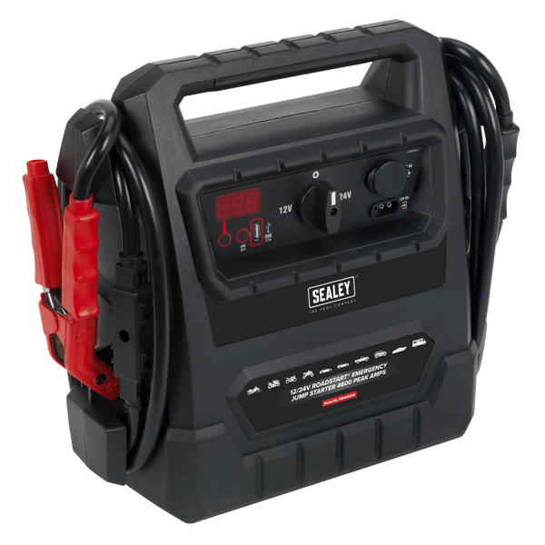 12/24V RoadStart(R) Emergency Jump Starter 4600 Peak Amps