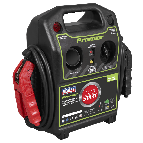 12/24V Premier RoadStart(R) Jump Starter 5000A