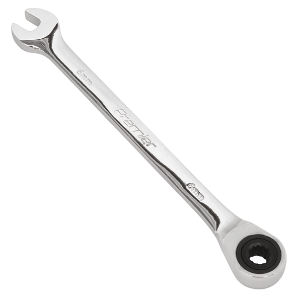 Combination Ratchet Spanner 6mm