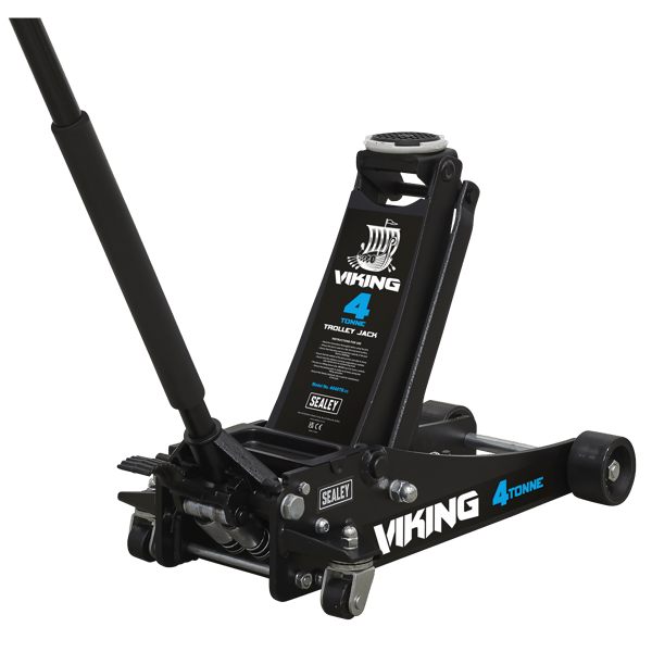 Viking Low Profile Professional Trolley Jack with Rocket Lift 4 Tonne