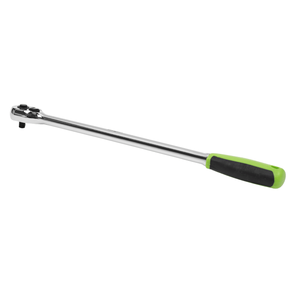 Siegen Extra-Long Ratchet Wrench with Flip Reverse 1/4"Sq Drive