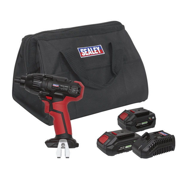 SV20 Series 1/4"Hex Drive Cordless Impact Driver 20V - 2 Batteries