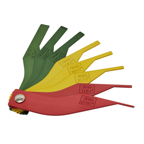 Brake Pad Thickness Gauge 8pc
