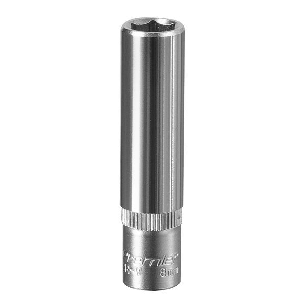 Deep Socket 1/4"Sq Drive 8mm