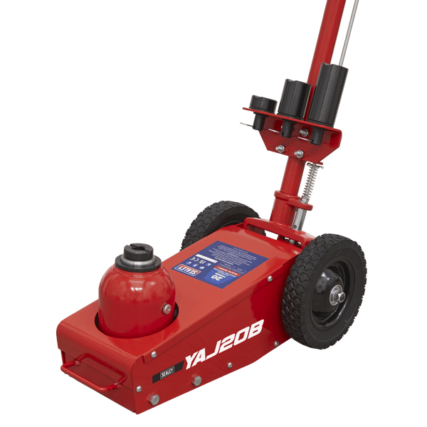 Air Operated Single Stage Trolley Jack 20 Tonne