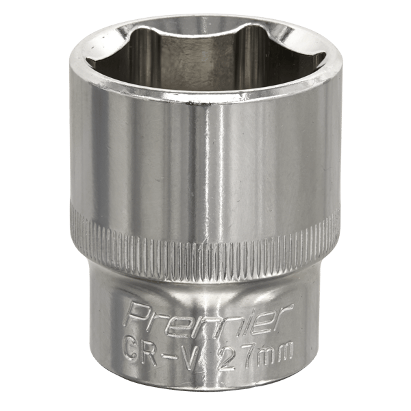 Fully Polished Socket 1/2"Sq Drive 27mm