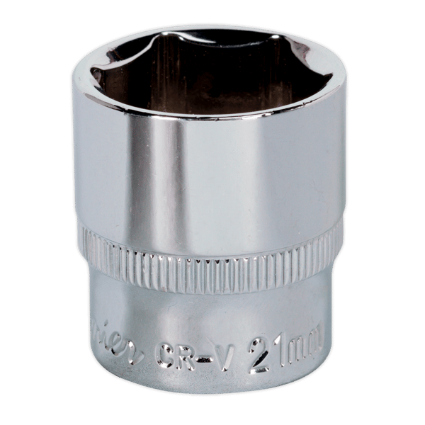 Fully Polished Socket 3/8"Sq Drive 21mm