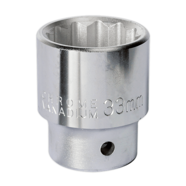 Socket 3/4"Sq Drive 33mm