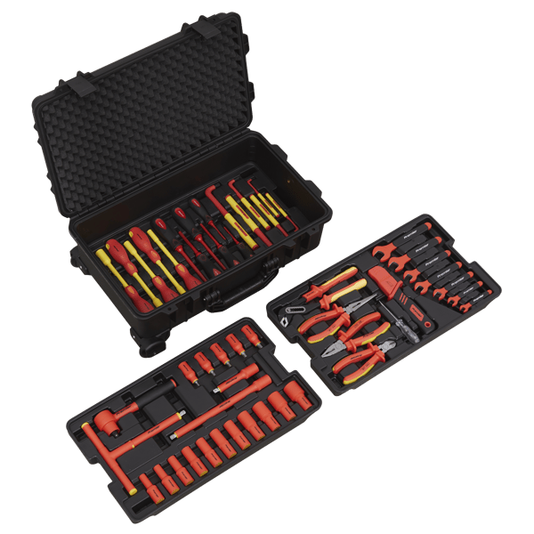 Insulated Tool Kit 3/8"Sq Drive 1000V 50pc - VDE Approved