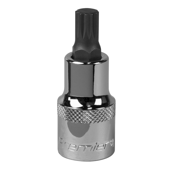 Spline Socket Bit 1/2"Sq Drive M9