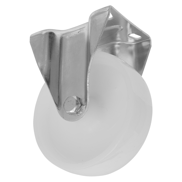 125mm Castor Wheel with Fixed Plate