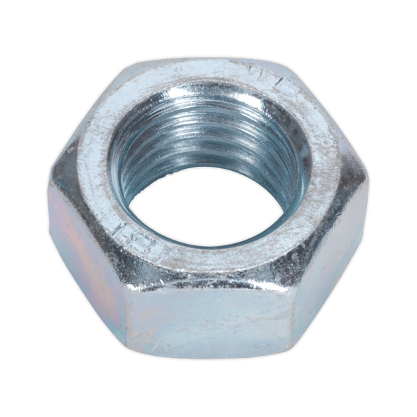 Zinc Plated Steel Nut M24, DIN 934 - Pack of 5