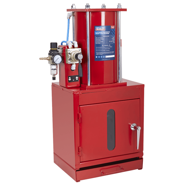 Pneumatic Paint Can Crusher 2.2 Tonne