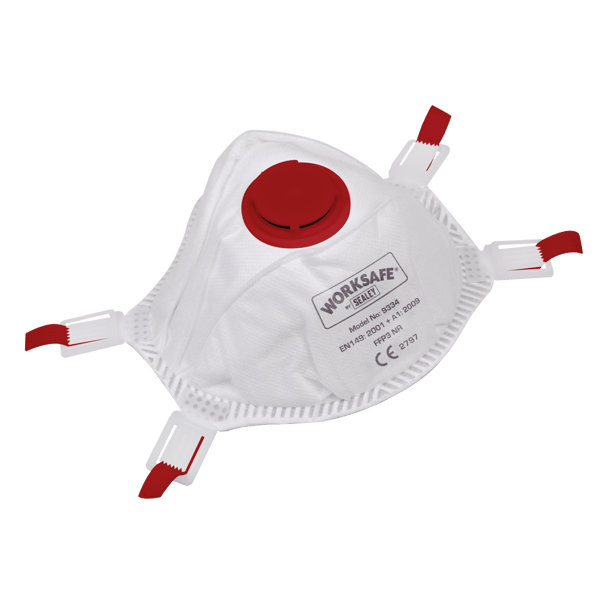 FFP3 Valved Cup Mask - Pack of 10