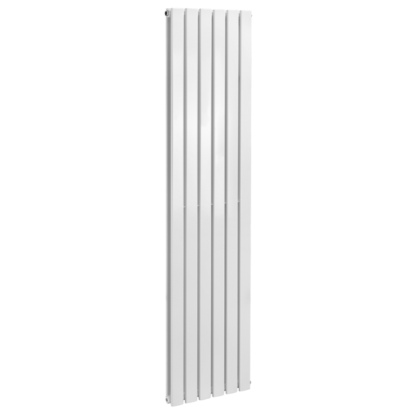 Baridi Vertical Radiator Contemporary Double Flat Panel Design 420 x 1800mm – White