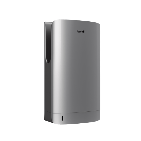 Baridi Hand Dryer with HEPA Filter & Auto-Sensor 1750W/230V - Silver
