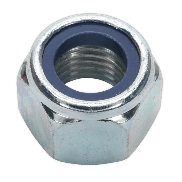 Zinc Plated Nylon Locknut M16, DIN 982 - Pack of 25