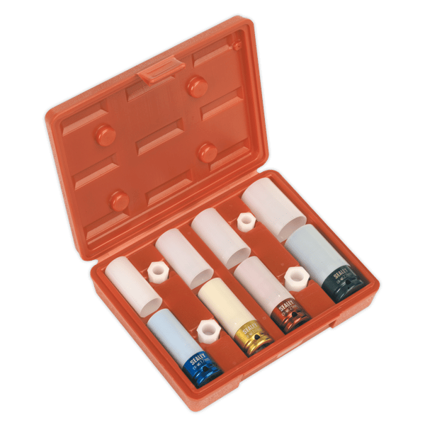 Alloy Wheel Impact Socket Set 1/2"Sq Drive 4pc