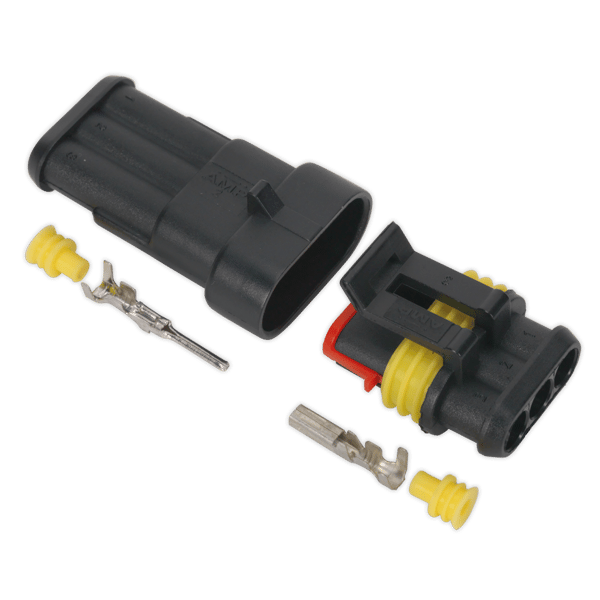 3-Way Superseal Male & Female Connector