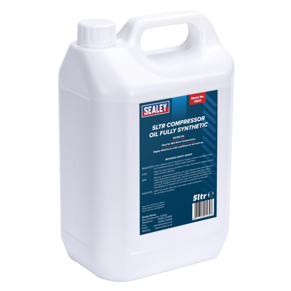 Compressor Oil Fully Synthetic 5L