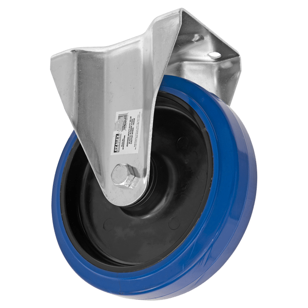 200mm Castor Wheel with Fixed Plate