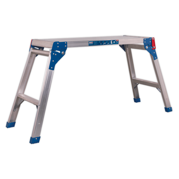 Aluminium 2-Tread Folding Platform - EN 131-4