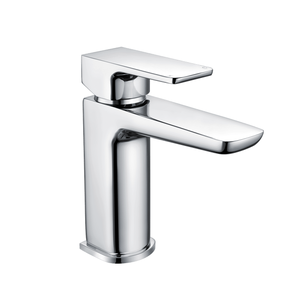Baridi Basin Mixer Tap with Clicker Waste - Chrome