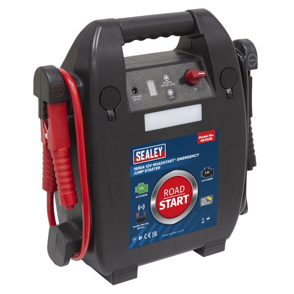 RoadStart(R) 12V Emergency 6-Cylinder Jump Starter 3.5L