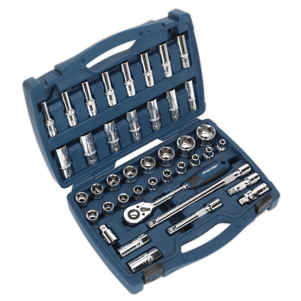 Socket Set 1/2"Sq Drive 41pc