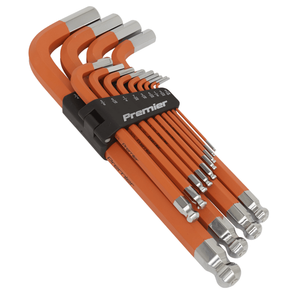 Imperial Jumbo Anti-Slip Ball-End Hex Key Set 13pc