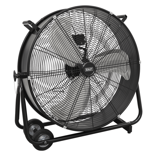24" Industrial High Velocity Drum Fan 230V