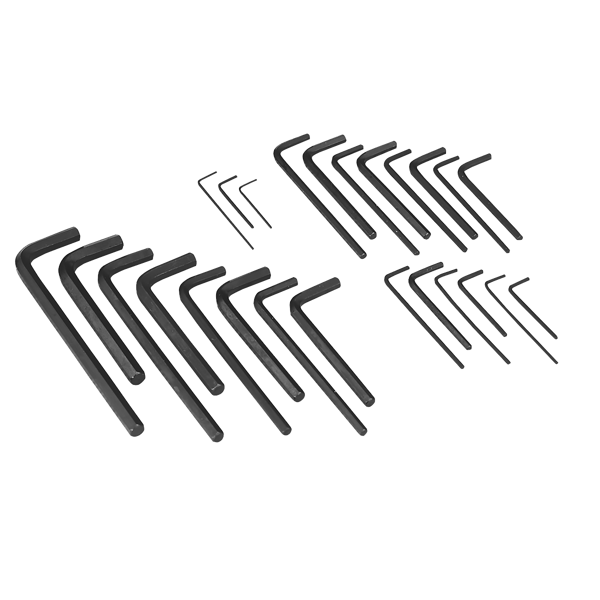 Siegen Hex Key Set 25pc