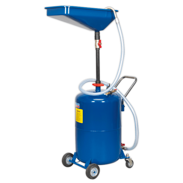 Air Discharge Mobile Waste Oil Drainer 65L