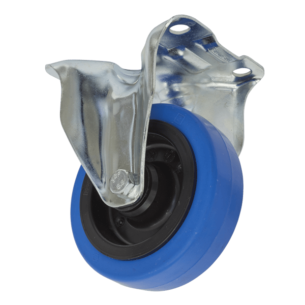 100mm Castor Wheel with Fixed Plate